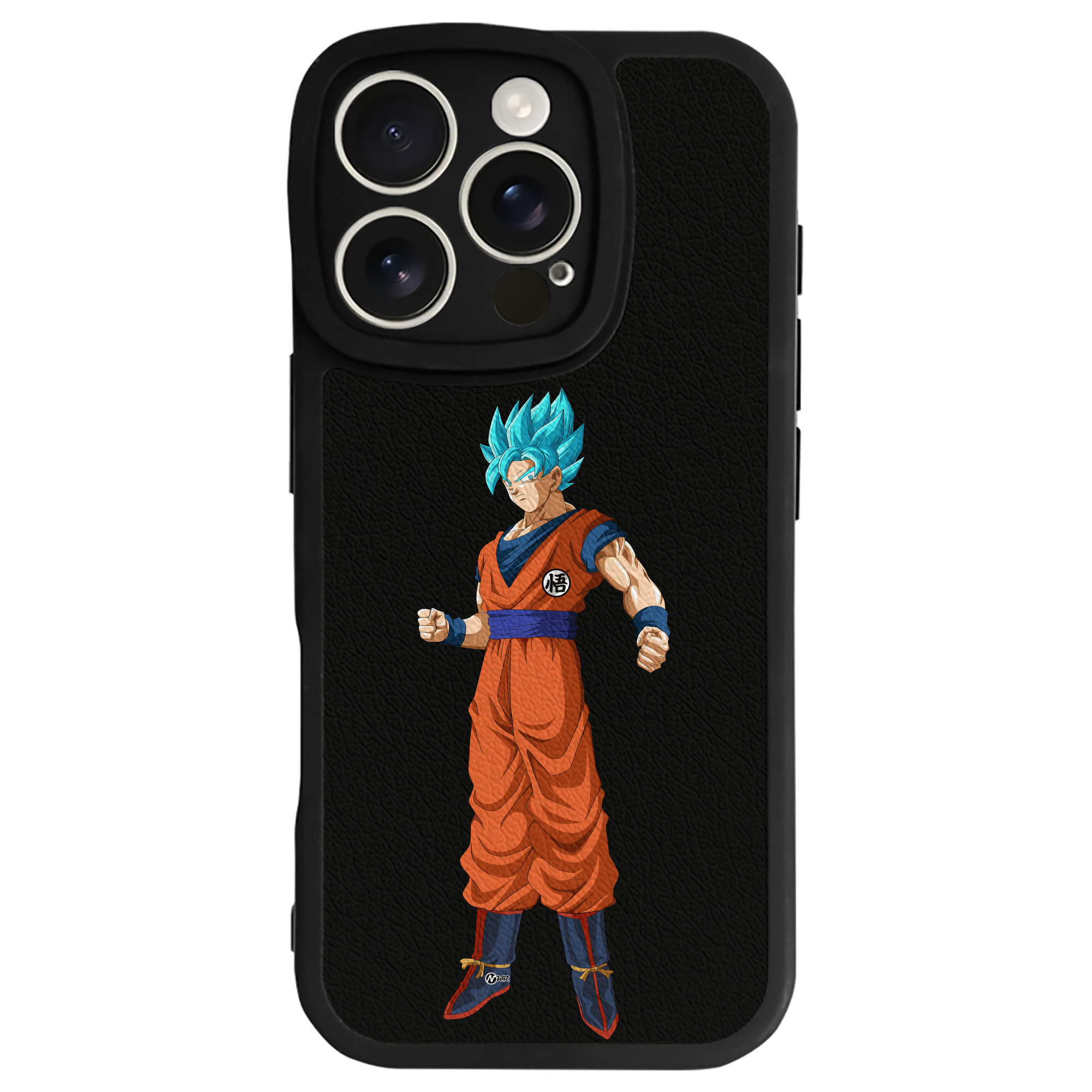 （画像用） ドラゴンボール 孫悟空（そん ごくう）Son Goku カカロット DRAGON BALL Kakarotto 【iPhone 16シリーズ対応】シリコンスマホケース（レザー調） 材質：シリコン